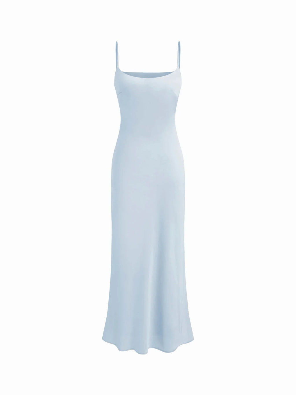 Satin Off-shoulder Cloak Sleeve Wrap Mermaid Maxi Dress