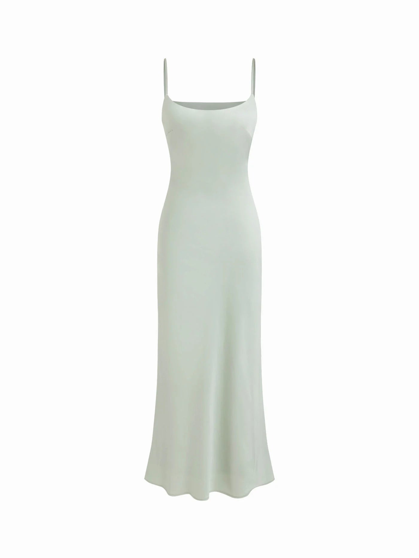 Satin Off-shoulder Cloak Sleeve Wrap Mermaid Maxi Dress