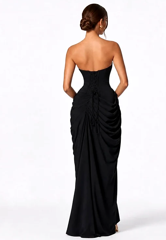 Vestido drapeado