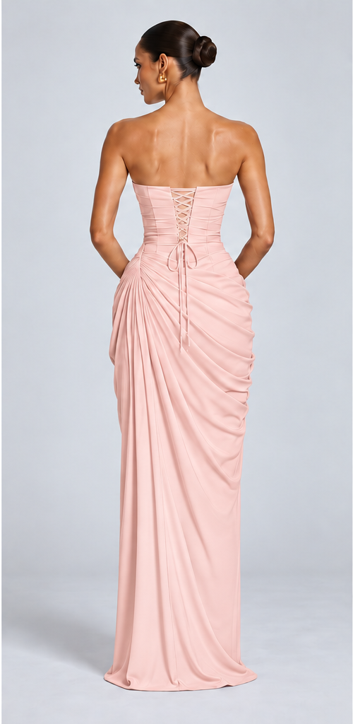 Vestido drapeado